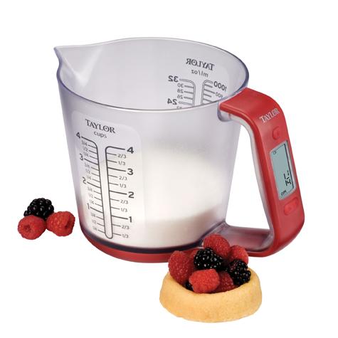 Digital Scale with Measuring Cup