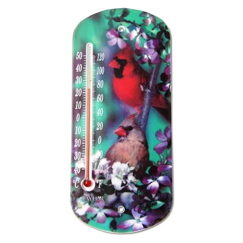 8" Decorative Suction Cup Thermometer 