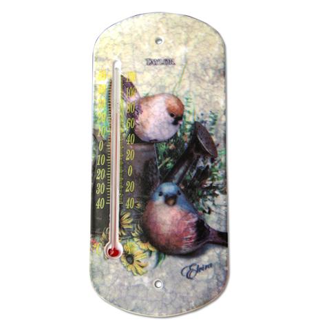 8" Decorative Suction Cup Thermometer