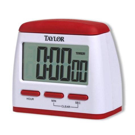 Easy Button Digital Timer + Clock