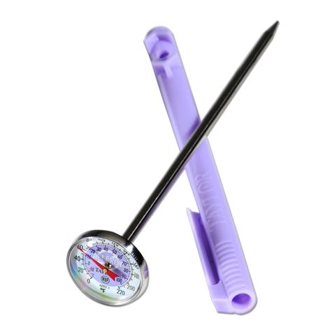 1” Dial Instant Read Reduce Cross-Contamination Thermometer – Purple/Allergy