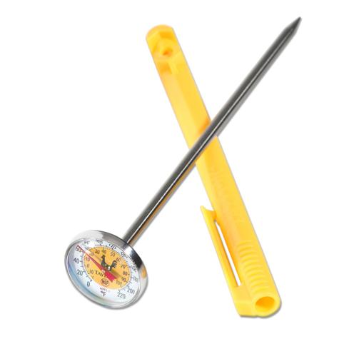 1” Dial Instant Read Reduce Cross-Contamination Thermometer – Yellow/Poultry