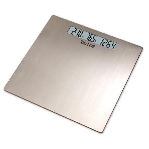 Stainless Steel Digital Scale with Time & Temperature